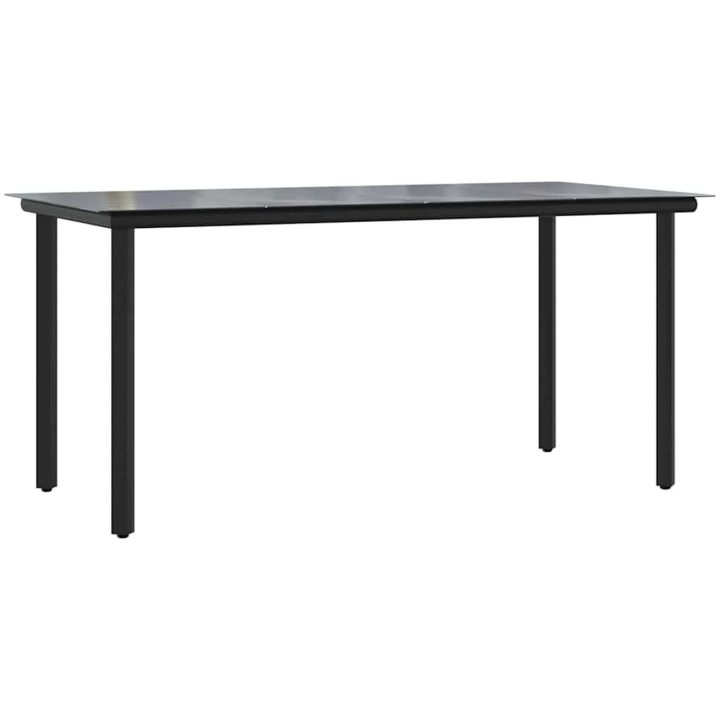 5-delars trädgårdsdatasätt beige polyrotting vidaXL 160 x 80 x 74 cm – bild 5