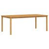 5-delars trädgårdsmatbordset i robust akacia vidaXL 150 x 90 x 74 cm – miniatyr 5