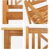 5-delars trädgårdsmatbordset i robust akacia vidaXL 150 x 90 x 74 cm – miniatyr 9