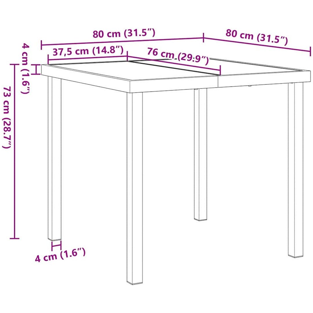 5-delat Trädgårdsmöbelset med kuddar Grå Poly Rattan vidaXL 4 - Sits – bild 11