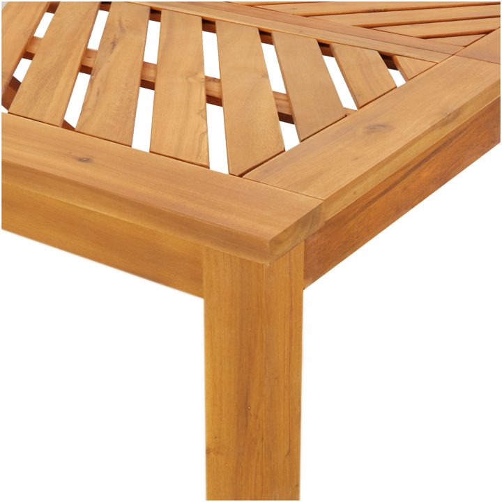 5-delat trädgårdsmöbelset Solid trä Akacia vidaXL Medium – bild 10