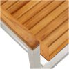 5-delat trädgårdsmöblemang av Solid Akaciaträ vidaXL Standard, 90 x 150 x 75 cm – miniatyr 11