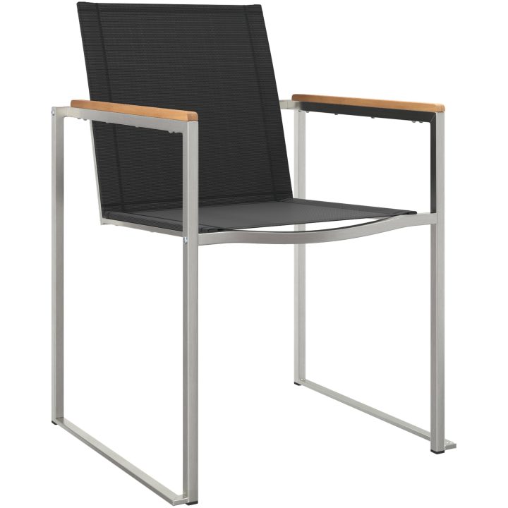 5-delat trädgårdsmöbler i solid teak vidaXL Medium – bild 6