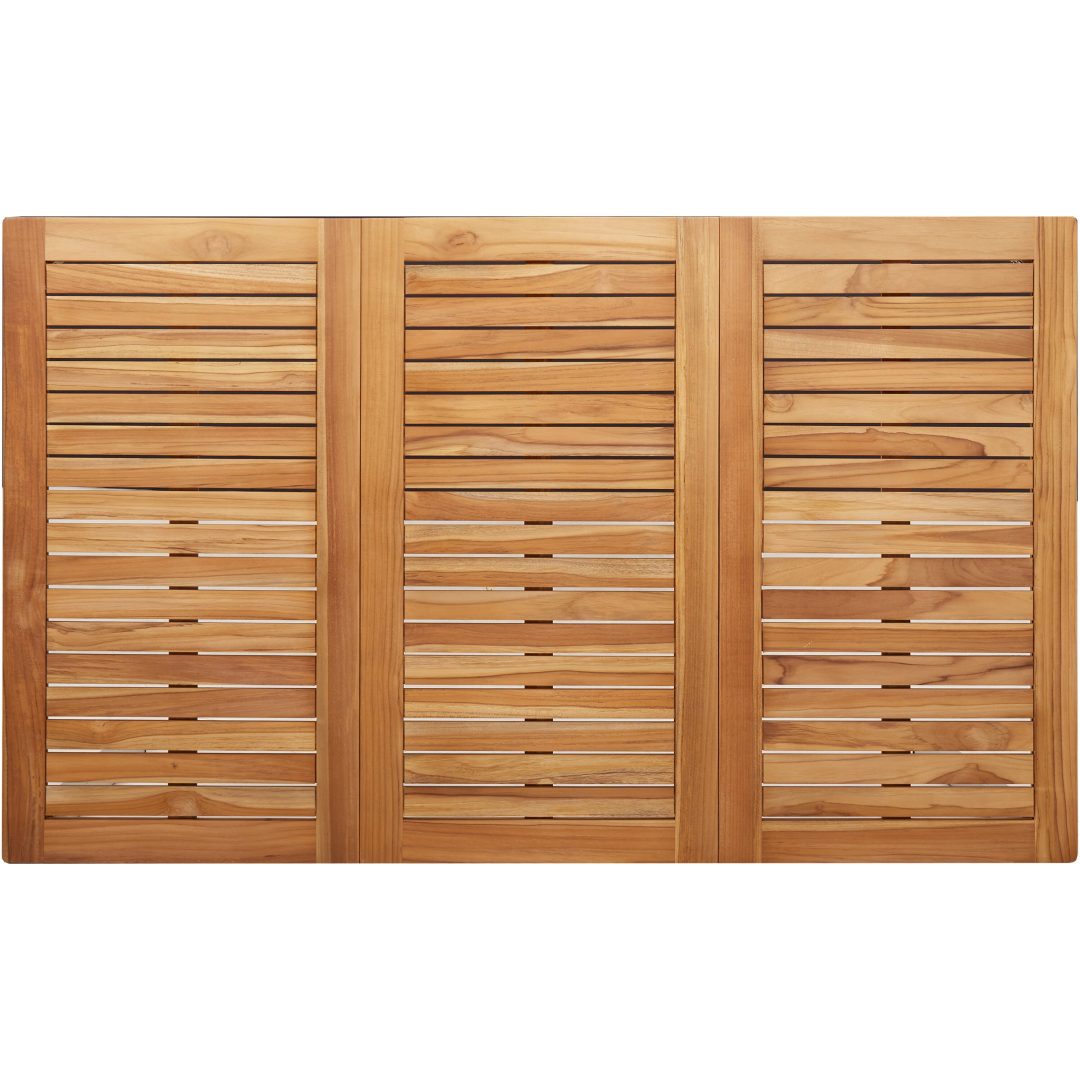 5-delat trädgårdsmöbler i solid teak vidaXL Medium – bild 8