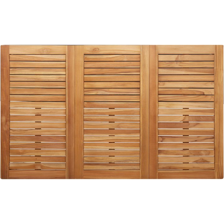 5-delat trädgårdsmöbler i solid teak vidaXL Medium – bild 8