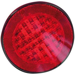 ⌀55mm Round Reflector Red - with Tape V PARTS