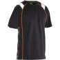 Spun Dye Vision T-shirt Jobman 5620 Technical Svart/Orange