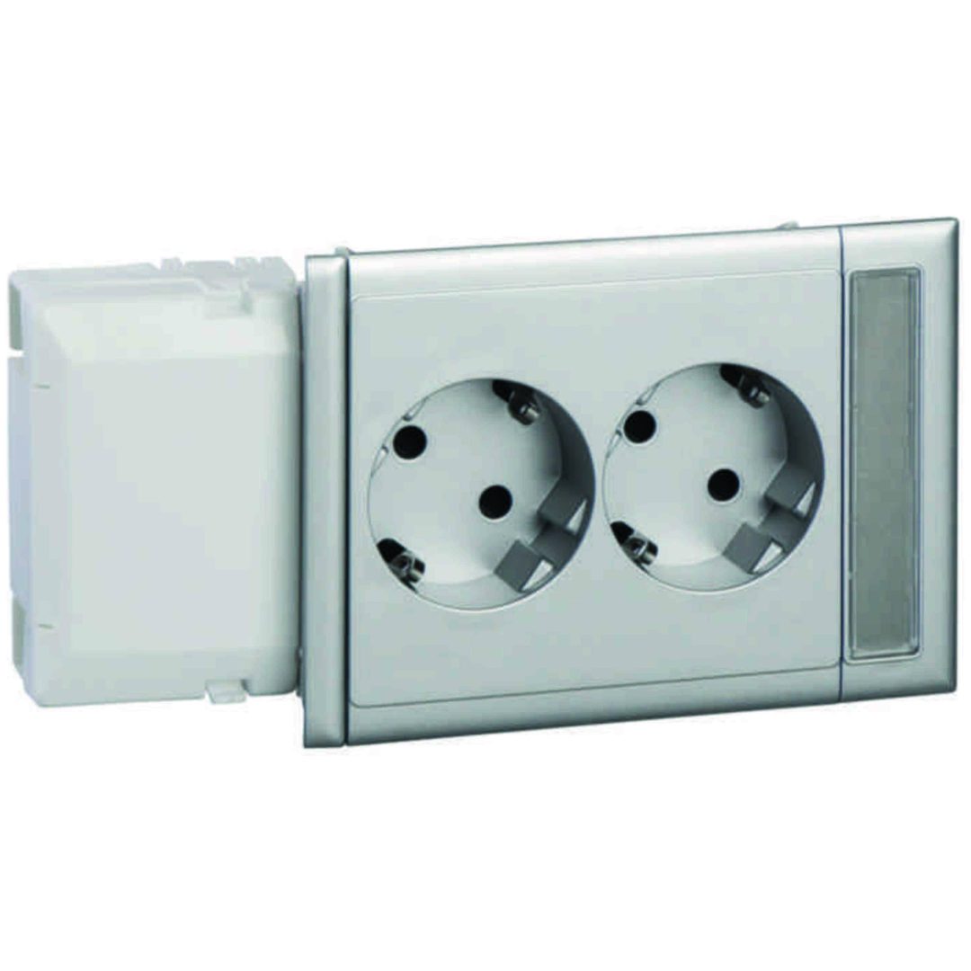 5940044 Masteruttag CYB-PS, 2-vägs med plint och märkfönster Schneider Electric – bild 2