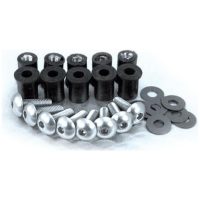 ⌀5mm Screws + Inserts + Washers Kit Aluminium BIHR