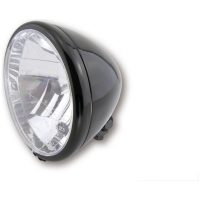 6 1/2 Inch Main Headlight EL PASO black glossy SHINYO