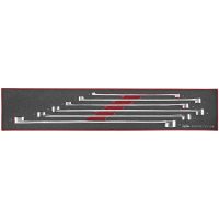 6 delars Ringnyckelsats TEXFL06 Teng Tools