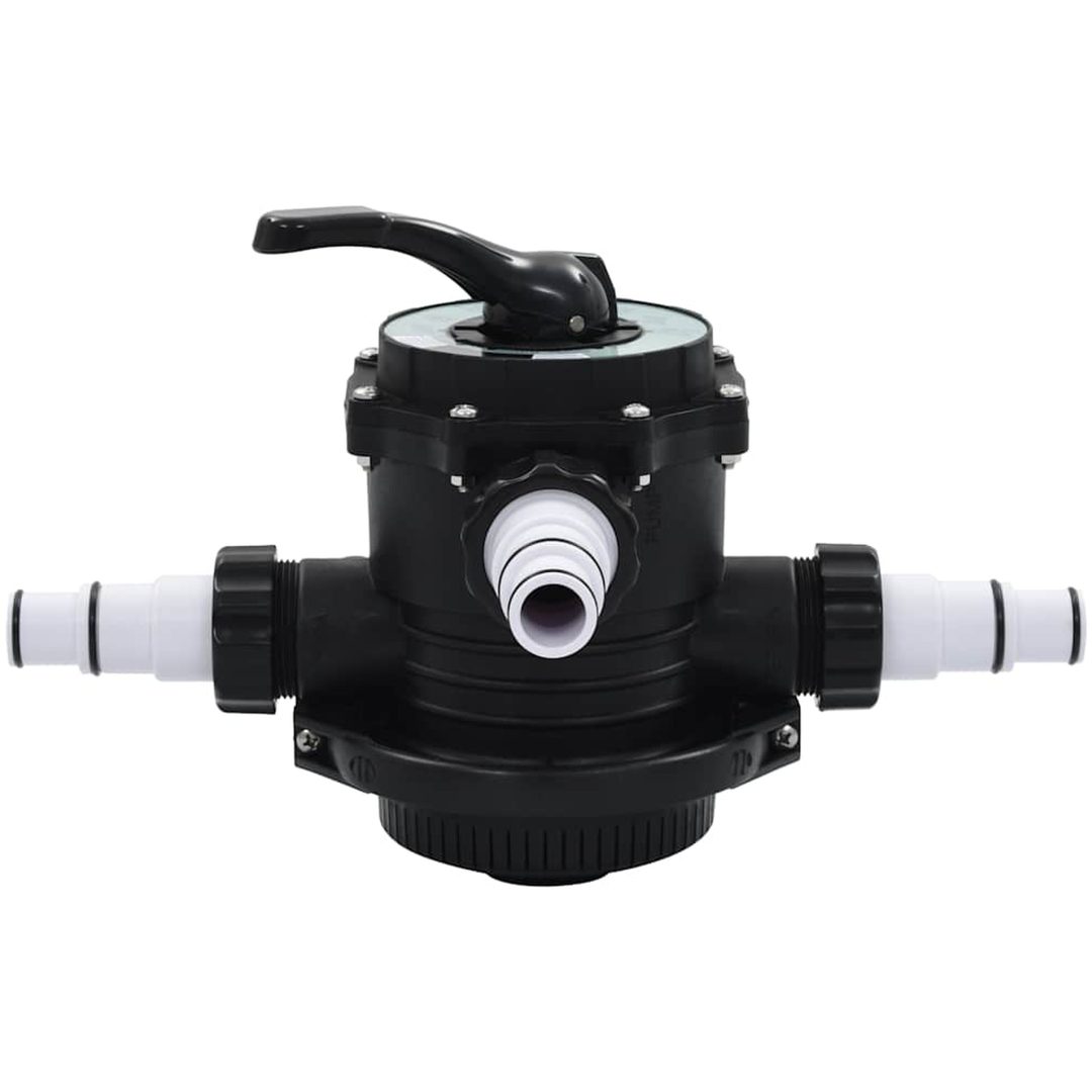 6-vägsventil för sandfilter ABS 1,5" vidaXL – bild 2