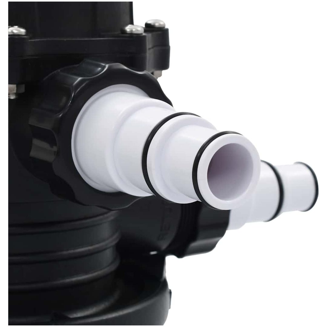 6-vägsventil för sandfilter ABS 1,5" vidaXL – bild 6