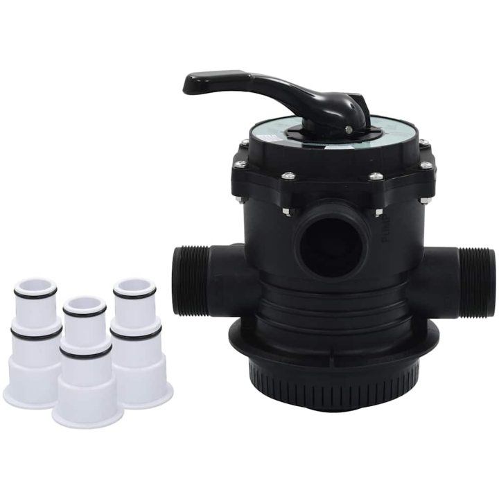 6-vägsventil för sandfilter ABS 1,5" vidaXL – bild 8