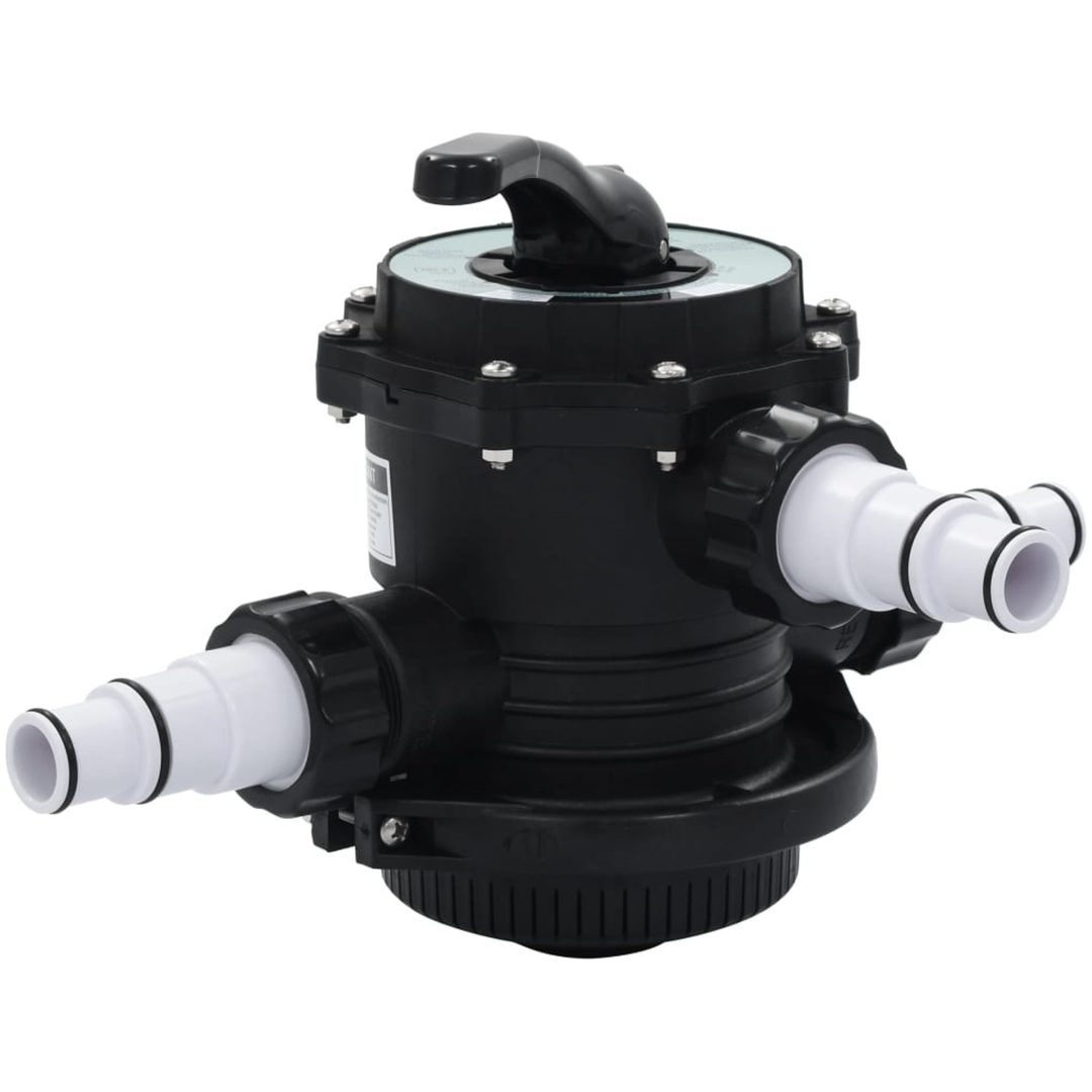6-vägsventil för sandfilter ABS 1,5" vidaXL