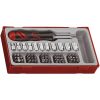 64 delars Bitsskruvmejselsats TTMDRT64 Teng Tools BITSSPÄRRSKRUVMEJSELSATS 64DEL – miniatyr 2