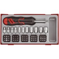 64 delars Bitsskruvmejselsats TTMDRT64 Teng Tools