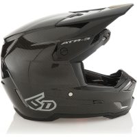 6D Helmet ATR-3 Solid Gloss Black FIM, S