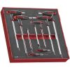 7 delars Sexkantnyckelsats med T-handtag TEDHEX7 Teng Tools SEXKANTNYCKELSATS EVA 7 DELAR – miniatyr 2