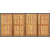 7-delars Trädgårdsmattsats med Kuddar Svart Poly Rattan vidaXL 190 x 90 x 75 cm – miniatyr 8