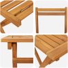 7-delars trädgårdsmöbelset i robust akaciaträ vidaXL 150 x 90 x 74 cm – miniatyr 9