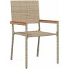 7-delars trädgårdsset Beige Poly Rottning vidaXL 6 - Sits – miniatyr 6