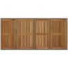 7-delat trädgårdsmöbelset Grå Poly Rattan vidaXL 6 - Sits – miniatyr 8