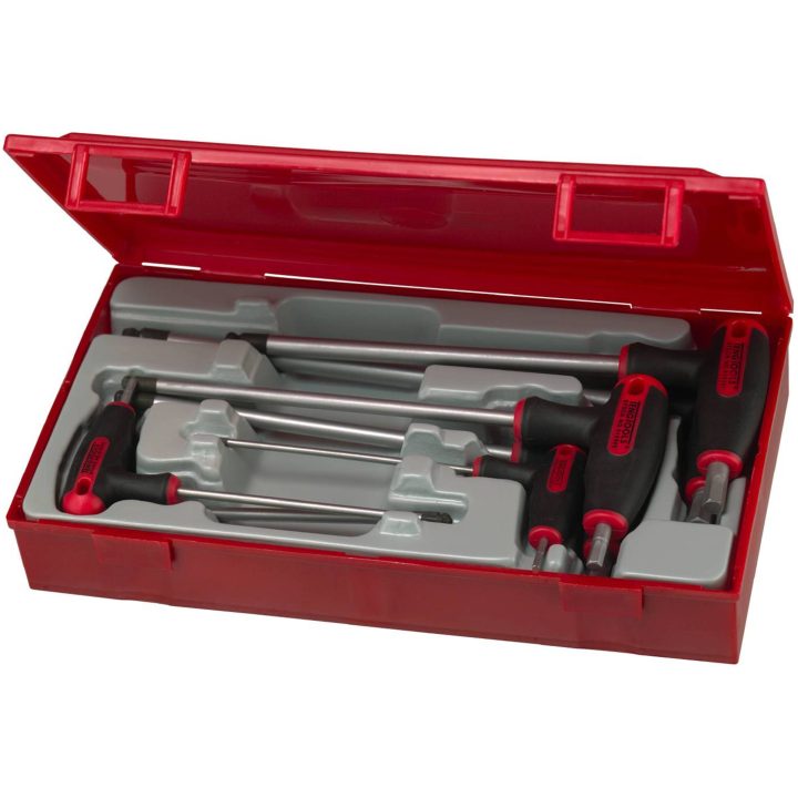 7 st Sexkantnycklar i sats TTHEX7 / TTHEX7AF Teng Tools SEXKANTNYCKELSATS MM TTHEX07 – bild 2