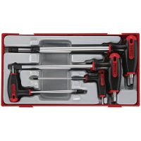 7 st Sexkantnycklar i sats TTHEX7 / TTHEX7AF Teng Tools