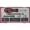 74 delars Bitsskruvmejselsats TTMD74 Teng Tools BITSSKRUVMEJSELSATS 74 DELAR – miniatyr 1