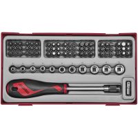 76 delars Bitsskruvmejselsats TTMDQ76 Teng Tools