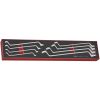 8 delars Ringnyckelsats Teng Tools TEX6308 RINGNYCKELSATS 6-22MM TEX6308 – miniatyr 2