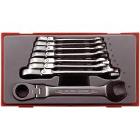 8 delars sats med Ledbara U-ringspärrnycklar TT6508RF Teng Tools