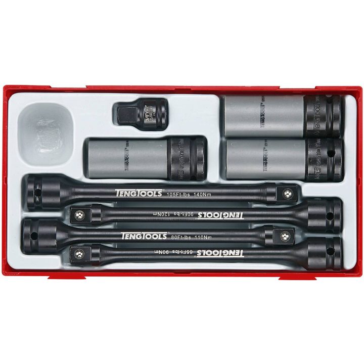 8 delars Torsionsstavssats TTTS08 Teng Tools TORSIONSTAVSATS 8 DELAR – bild 2