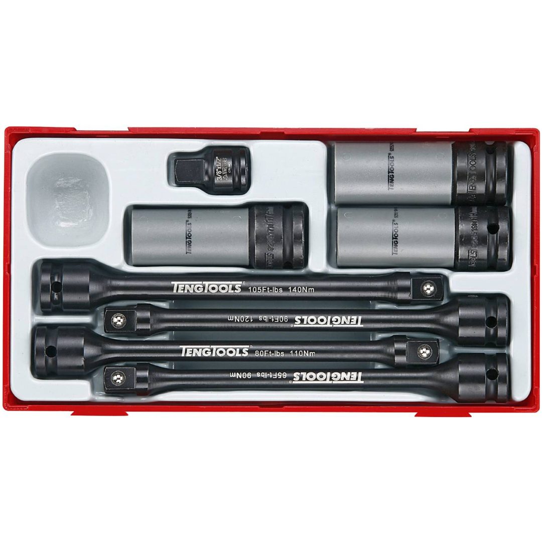 8 delars Torsionsstavssats TTTS08 Teng Tools TORSIONSTAVSATS 8 DELAR