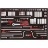 86 delars Hylsnyckelsats med 1/4tum och 3/8tum fyrkantsfäste TTESK86 Teng Tools HYLSNYCKELSATS EVA 3/8 86 DEL – miniatyr 2