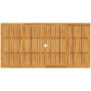 9-delars matset för trädgården i massivt akaciaträ vidaXL 92 x 56 x 18,5 cm (ihopfällda mått) – miniatyr 10