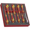 9 delars Skruvmejselsats för 1000 volt TEDV909N Teng Tools SKRUVMEJSELSATS 1000V EVA 9DEL – miniatyr 2