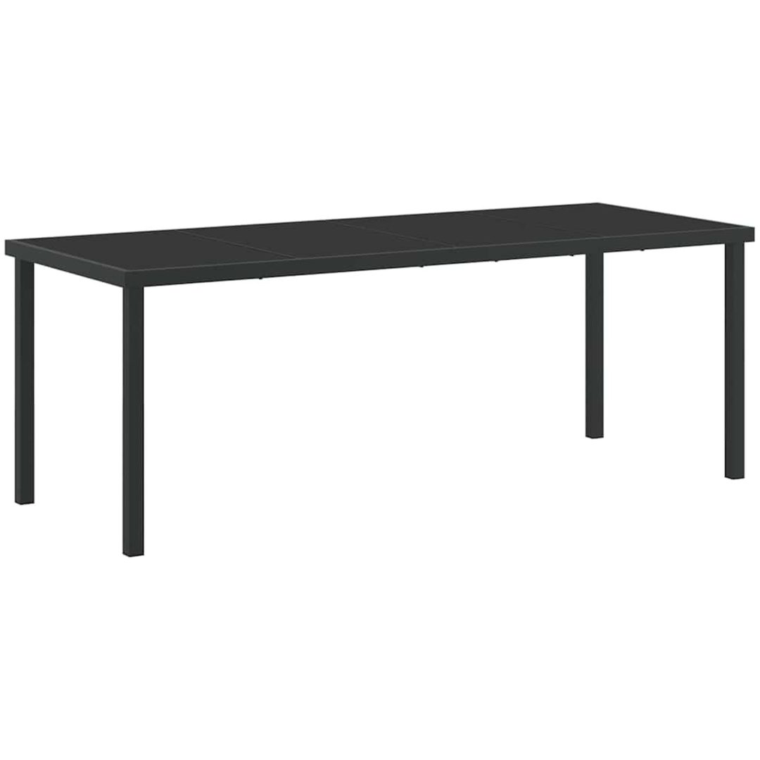 9-delars Trädgårdsdining-set med Kuddar Grå Poly Rattan vidaXL 8 - Sits – bild 5
