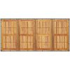 9-delat trädgårdsätbord med kuddar Grå Poly Rattan vidaXL 190 x 90 x 75 cm – miniatyr 8