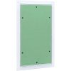 Access Panel Grön, Silver Aluminium, Gips vidaXL 450 x 300 x 12,5 mm – miniatyr 3