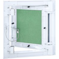 Accesspanel i aluminium med gips 250x250 mm vidaXL