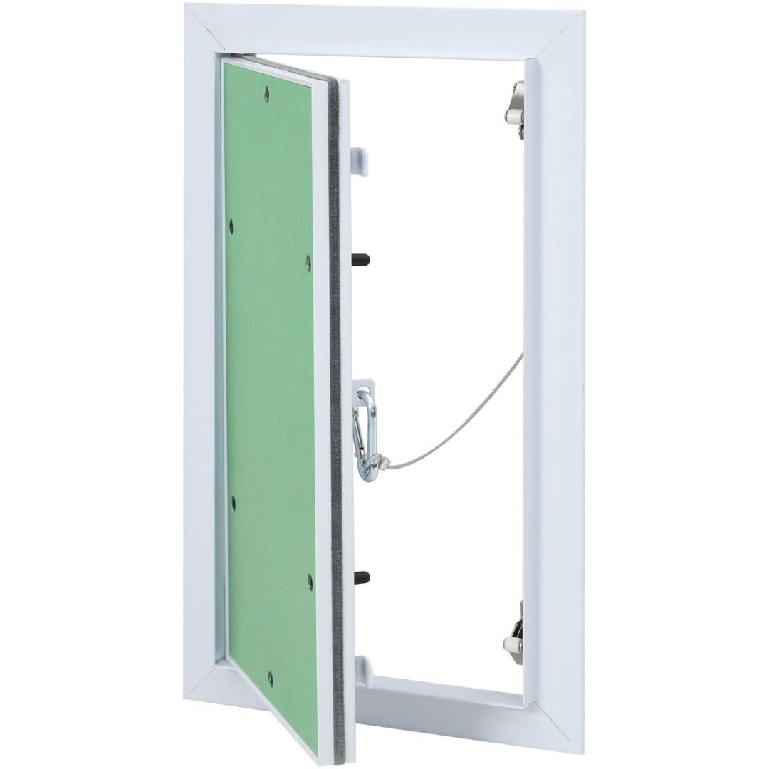 Accesspanel med aluminiumram och gips 150x300 mm vidaXL 350 x 200 x 12.5 mm – bild 2