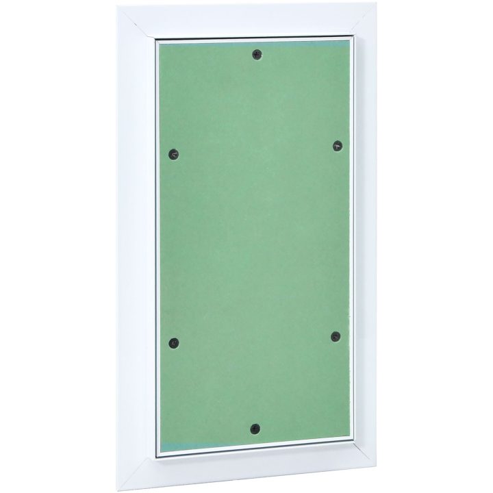 Accesspanel med aluminiumram och gips 150x300 mm vidaXL 350 x 200 x 12.5 mm – bild 3