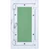 Accesspanel med aluminiumram och gips 150x300 mm vidaXL 350 x 200 x 12.5 mm – miniatyr 4