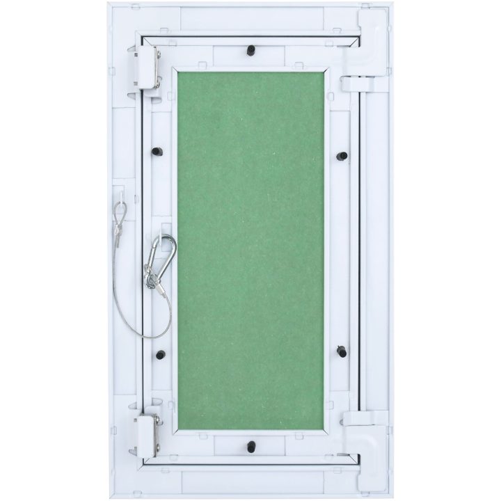 Accesspanel med aluminiumram och gips 150x300 mm vidaXL 350 x 200 x 12.5 mm – bild 4
