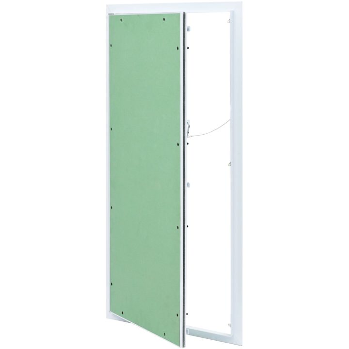 Accesspanel med aluminiumram och gips 400x800 mm vidaXL 85.5 x 45.5 x 1.25 cm – bild 2