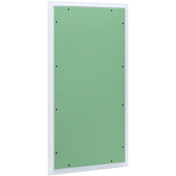 Accesspanel med aluminiumram och gips 400x800 mm vidaXL 85.5 x 45.5 x 1.25 cm – bild 3
