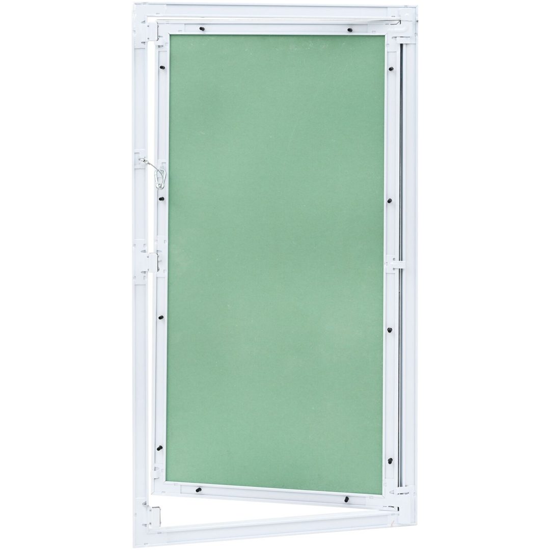 Accesspanel med aluminiumram och gips 400x800 mm vidaXL 85.5 x 45.5 x 1.25 cm