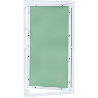 Accesspanel med aluminiumram och gips 400x800 mm vidaXL